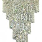 Adrienne 29-Light 48"D Crystal Chandelier 1531SR48C-SA