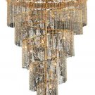 Adrienne 29-Light 48"D Crystal Chandelier 1531SR48G-SS