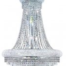 Adele 14-Light 28"D Crystal Chandelier 1531D28C-EC