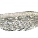 Adele 18-Light 20"D Crystal Flush Mount 1531F36SC-RC