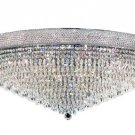 Adele 30-Light 42"D Crystal Flush Mount 1531F42C-EC