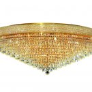 Adele 30-Light 42"D Crystal Flush Mount 1531F42G-RC