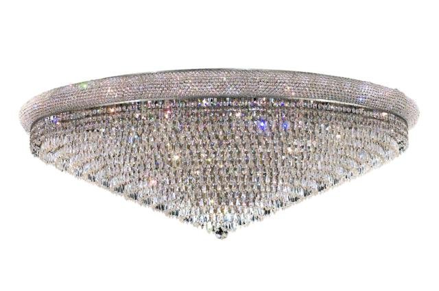 Adele 33-Light 48"D Crystal Flush Mount 1531F48C-RC