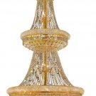 Adele 32-Light 36"D Crystal Chandelier 1531G36G-SA