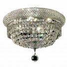 Adele 6-Light 14"D Crystal Flush Mount 1533F14C-EC