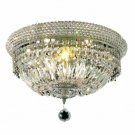 Adele 8-Light 16"D Crystal Flush Mount 1533F16C-EC