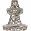 Adele 32-Light 30"D Crystal Chandelier 1533G30C-SS
