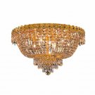 Agathe 9-Light 20"D Crystal Flush Mount 1615F20G-RC