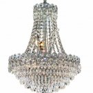 Agathe 8-Light 16"D Crystal Chandelier 1617D16C-EC