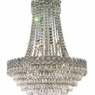 Agathe 12-Light 20"D Crystal Chandelier 1617D20C-SA