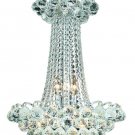 Brigitte 9-Light 16"D Crystal Chandelier 6890D16C-RC