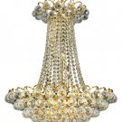 Brigitte 13-Light 21"D Crystal Chandelier 6890D21G-EC