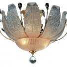 Christelle 11-Light 27"D Crystal Flush Mount 6897F27G-SA