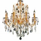 Christiane 12-Light 28"D Crystal Chandelier 1713D28G-RC