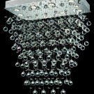 Bernadette 10-Light 16"D Crystal Chandelier 1718D28C-SS