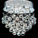Bernadette 4-Light 11.5"D Crystal Flush Mount 1719F16C-SS