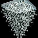 Bernadette 10-Light 28"D Crystal Chandelier 1720D28C-SA