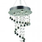 Bernadette 5-Light 16"D Crystal Chandelier 1724D26C-RC