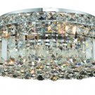 Chantal 5-Light 16"D Crystal Flush Mount 1726F16C-EC