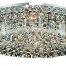 Chantal 6-Light 20"D Crystal Flush Mount 1726F20C-SS