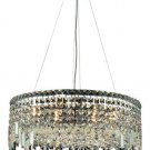 Chantal 12-Light 24"D Crystal Chandelier 1727D24C-SA