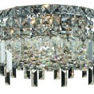 Chantal 4-Light 14"D Crystal Flush Mount 1727F14C-RC