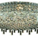 Chantal 9-Light 24"D Crystal Flush Mount 1727F24C-EC