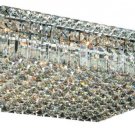 Chantal 13-Light 24"D Crystal Flush Mount 1728F24C-EC