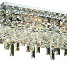 Chantal 4-Light 8"D Crystal Flush Mount 1730F16C-SS