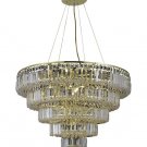 Chantal 17-Light 30"D Crystal Chandelier 1731D30G-SA