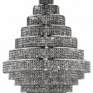 Chantal 38-Light 42"D Crystal Chandelier 1734G42C-SS-RC