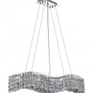 Dakota 6-Light 5"D Crystal Chandelier 1735D30C-SA