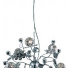 Geraldene 9-Light 18"D Crystal Chandelier 1763D18C-EC