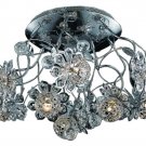 Geraldene 9-Light 20"D Crystal Flush Mount 1763F20C-EC