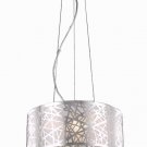 Heloise 3-Light 14"D Crystal Ceiling Pendant 1767D14C-RC