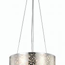 Heloise 4-Light 16"D Crystal Ceiling Pendant 1769D16C-RC