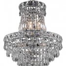 Karci 6-Light 14"D Crystal Ceiling Pendant 2148D14C-SS