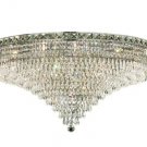 Karci 21-Light 36"D Crystal Flush Mount 2148F36C-SS