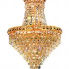 Karci 12-Light 18"D Crystal Chandelier 2149D18G-SS
