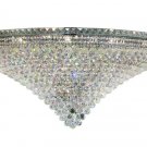Karci 33-Light 48"D Crystal Flush Mount 2149F48C-RC