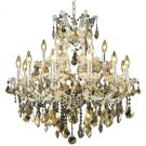 Karla 19-Light 30"D Crystal Chandelier 2380D30C-GT-SS
