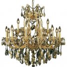 Karla 19-Light 30"D Crystal Chandelier 2380D30G-GT-RC