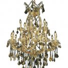 Karla 19-Light 32"D Crystal Chandelier 2380D32G-GT-RC