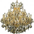 Karla 24-Light 36"D Crystal Chandelier 2380D36G-GT-SS
