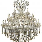 Karla 49-Light 60"D Crystal Chandelier 2380G60C-GT-SS