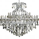 Karla 49-Light 72"D Crystal Chandelier 2380G72C-GT-SS
