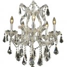 Karla 6-Light 20"D Crystal Chandelier 2381D20C-SS