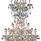 Karla 25-Light 30"D Crystal Chandelier 2381D30SG-SS