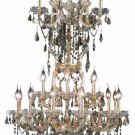 Karla 25-Light 30"D Crystal Chandelier 2381D30SG-GT-RC
