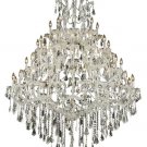 Karla 49-Light 46"D Crystal Chandelier 2381G46C-SS